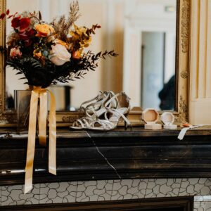 Bouquet de mariée automnal réalisé par Anne buisson designer floral Art Déco Réceptions