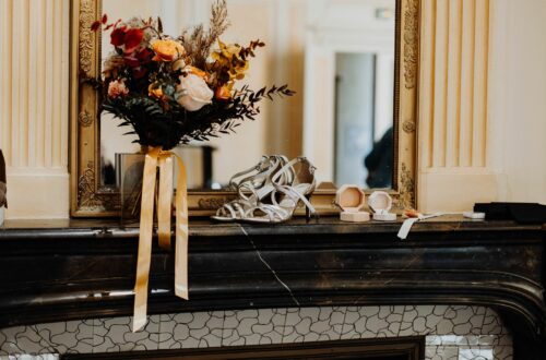 Bouquet de mariée automnal réalisé par Anne buisson designer floral Art Déco Réceptions