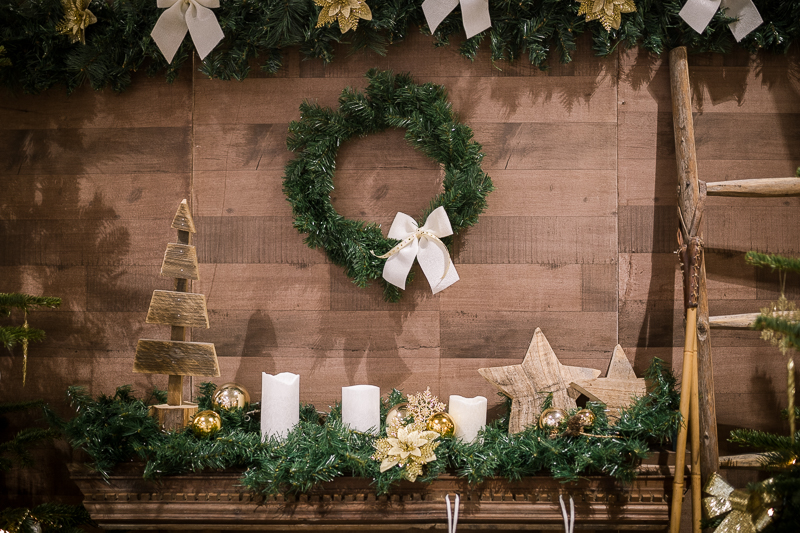 décoration stand noël isère