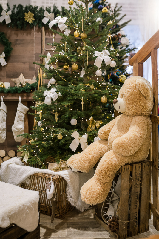 décoration stand noël isère